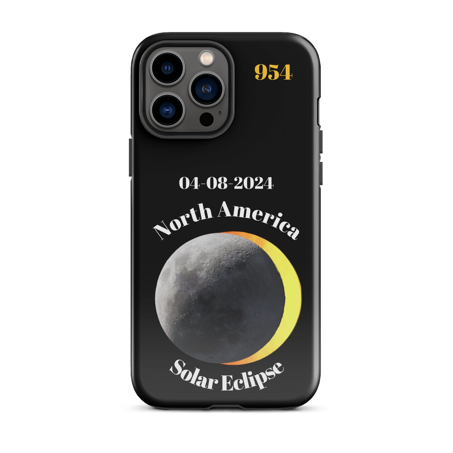 North America Solar Eclipse '24 954 Signature Tough Case for iPhone®