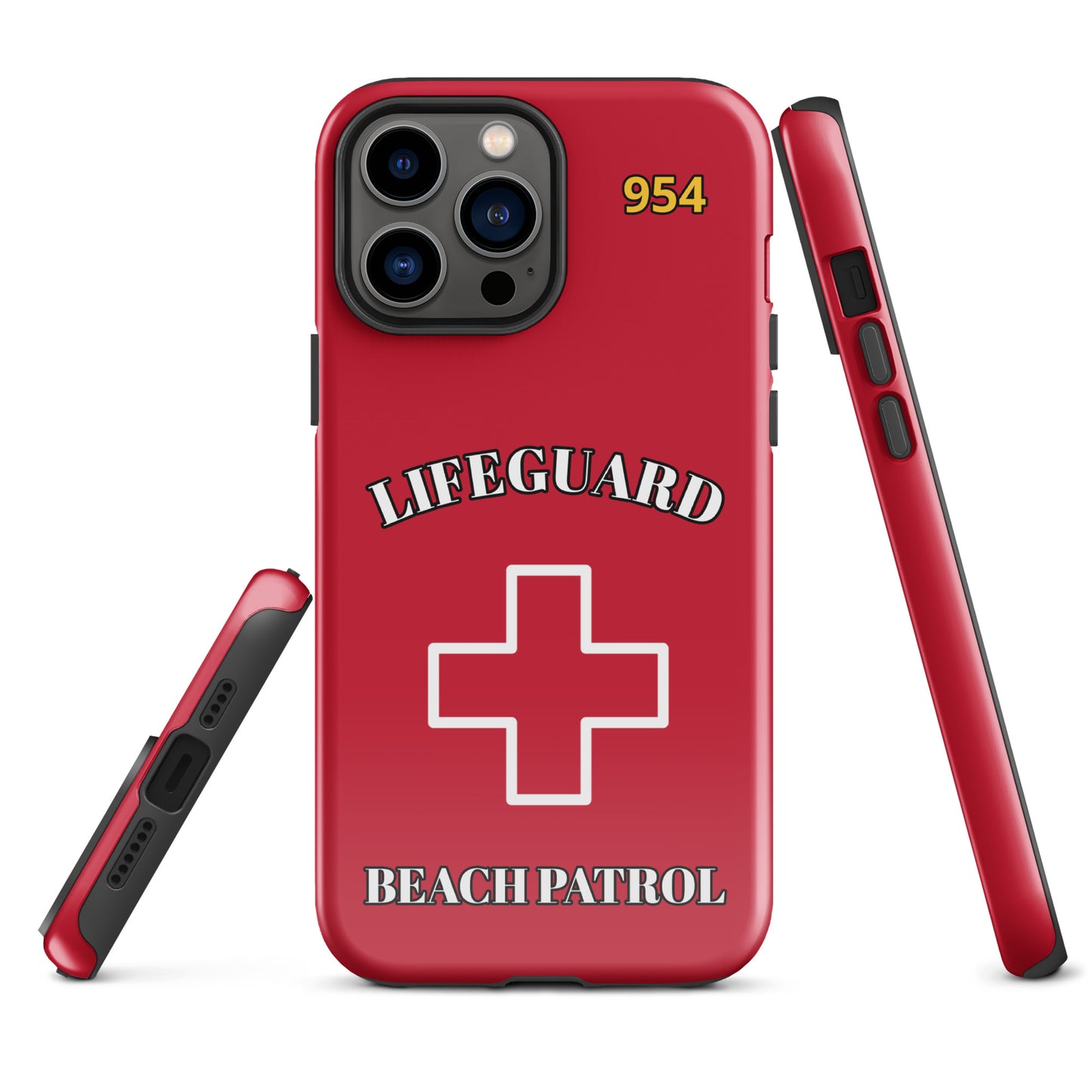 Ocean City 954 Lifeguard Tough Case for iPhone®