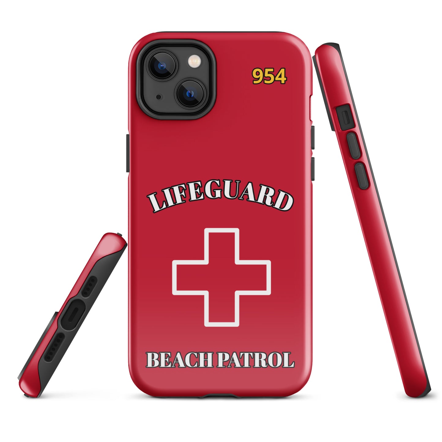 Ocean City 954 Lifeguard Tough Case for iPhone®