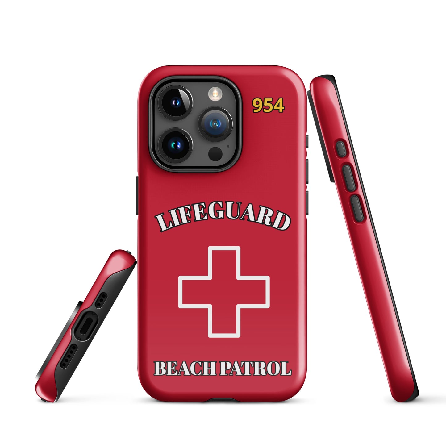 Ocean City 954 Lifeguard Tough Case for iPhone®