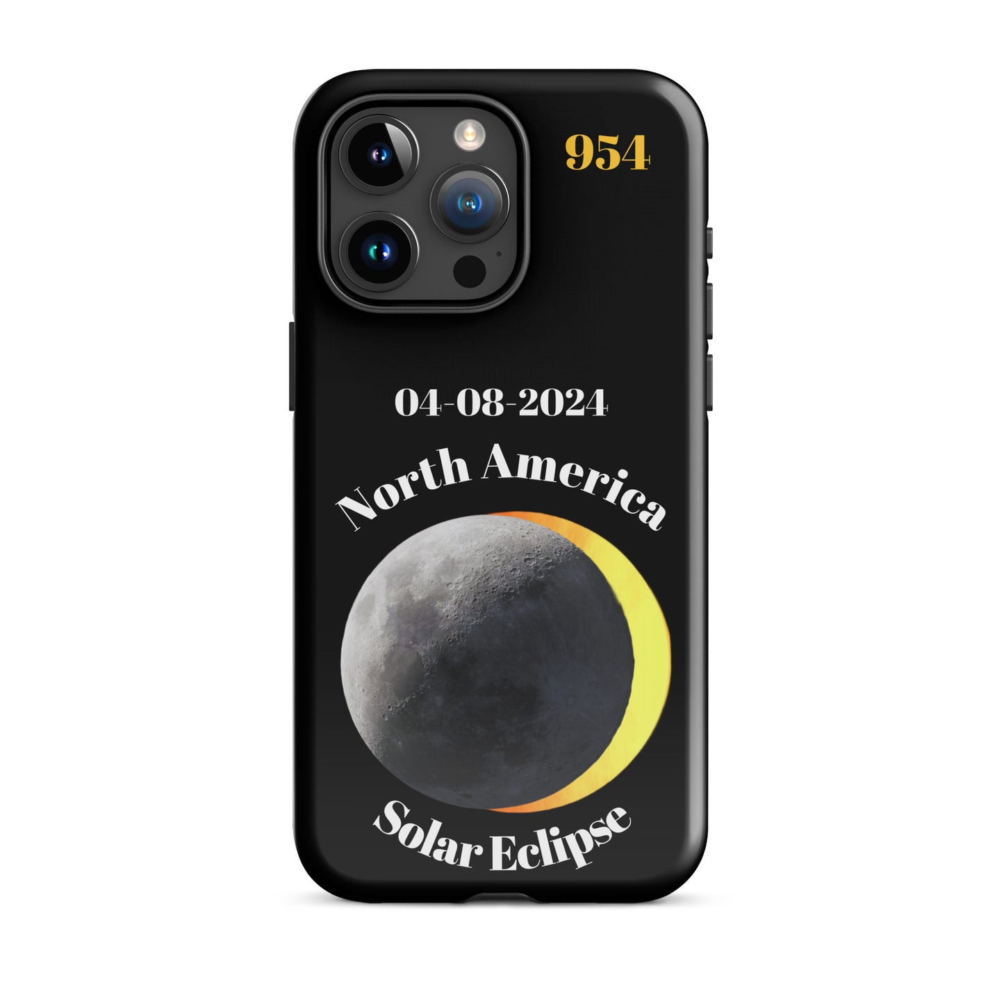 North America Solar Eclipse '24 954 Signature Tough Case for iPhone®