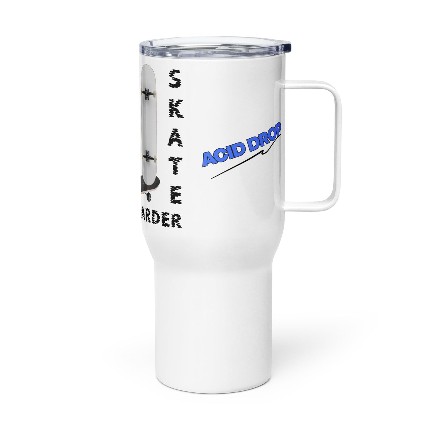 Acid Drop IX 954 Travel mug with a handle