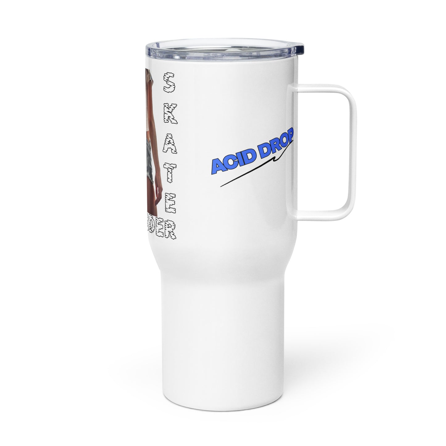 Acid Drop XXX 954 Travel mug with a handle