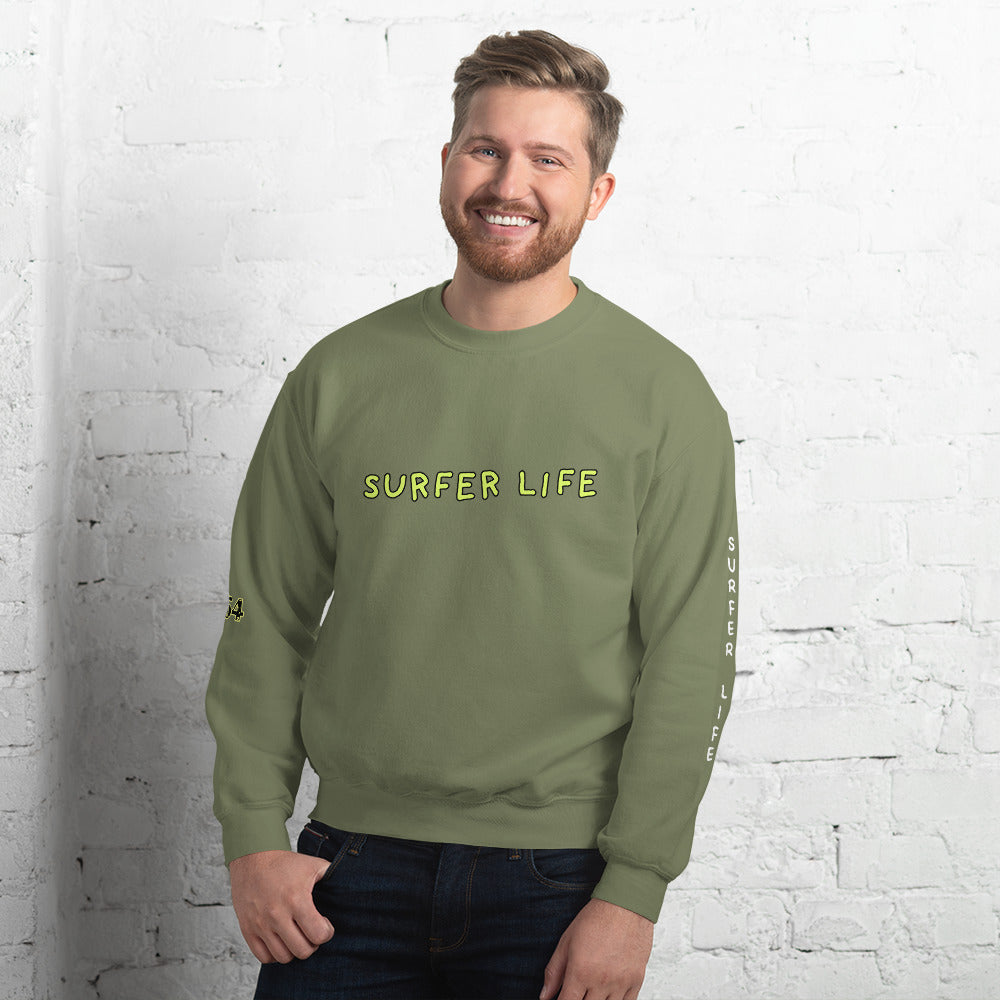 Surfer Life Barrel 954 Signature Unisex Sweatshirt