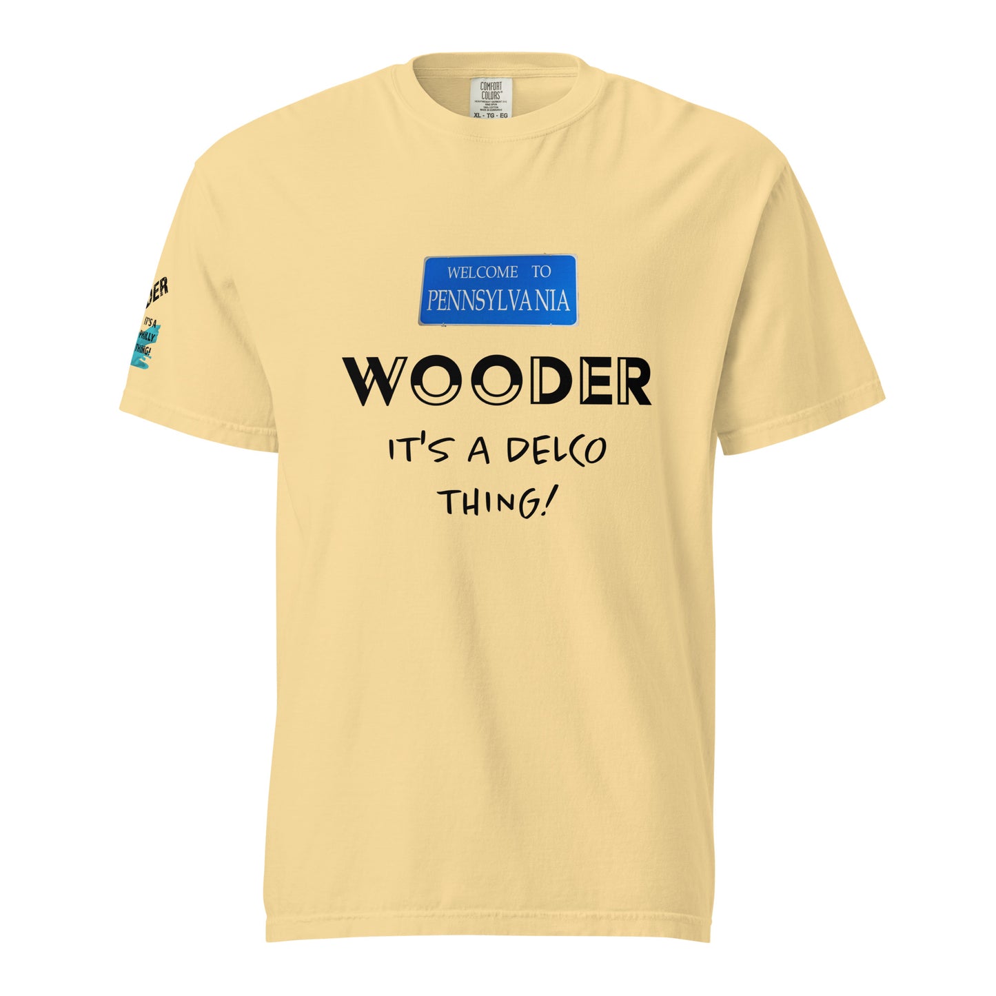 Wooder 954 Signature Unisex garment-dyed heavyweight t-shirt