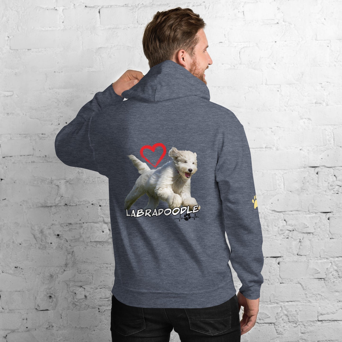 Labradoodle Run 954 Signature Unisex Hoodie