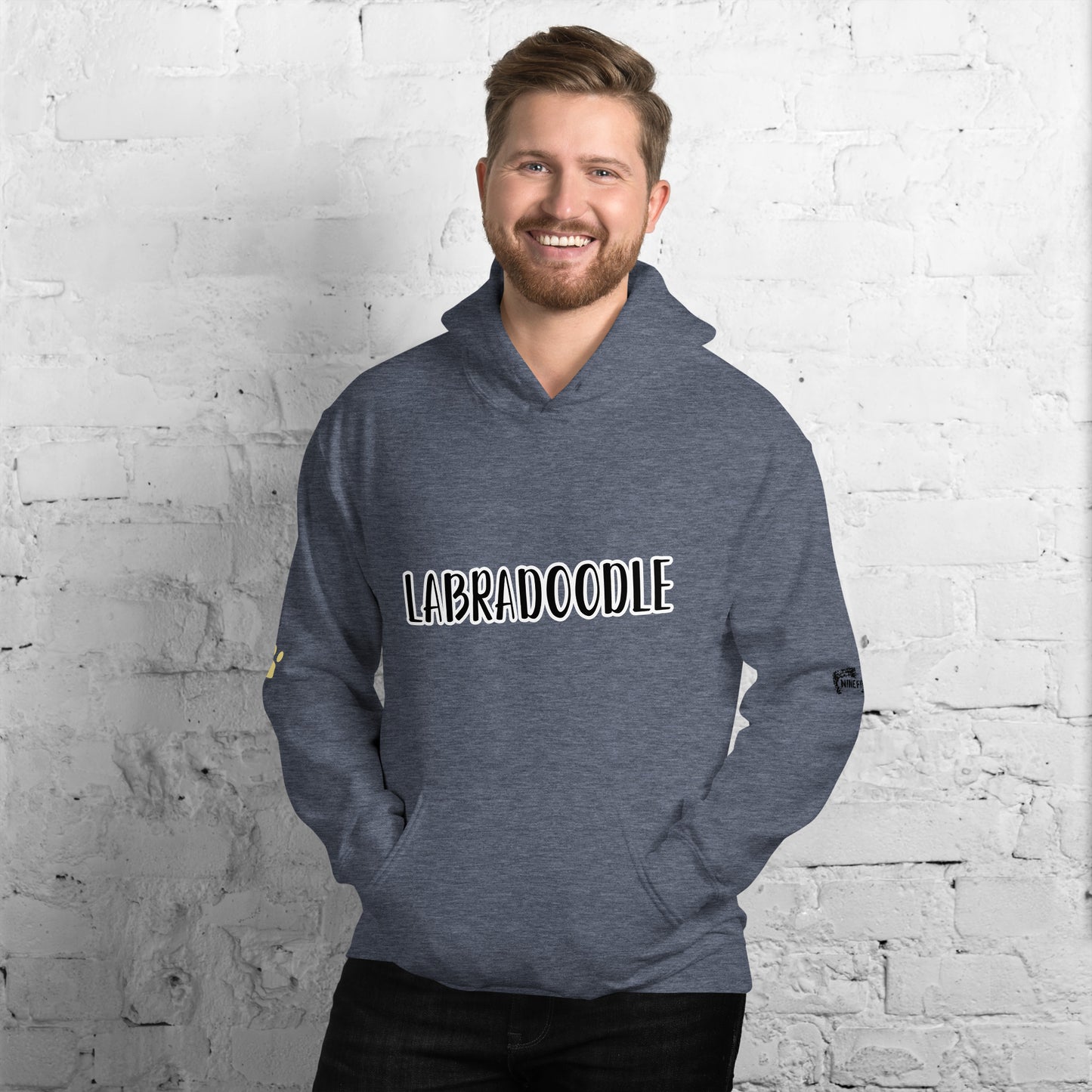 Labradoodle Run 954 Signature Unisex Hoodie