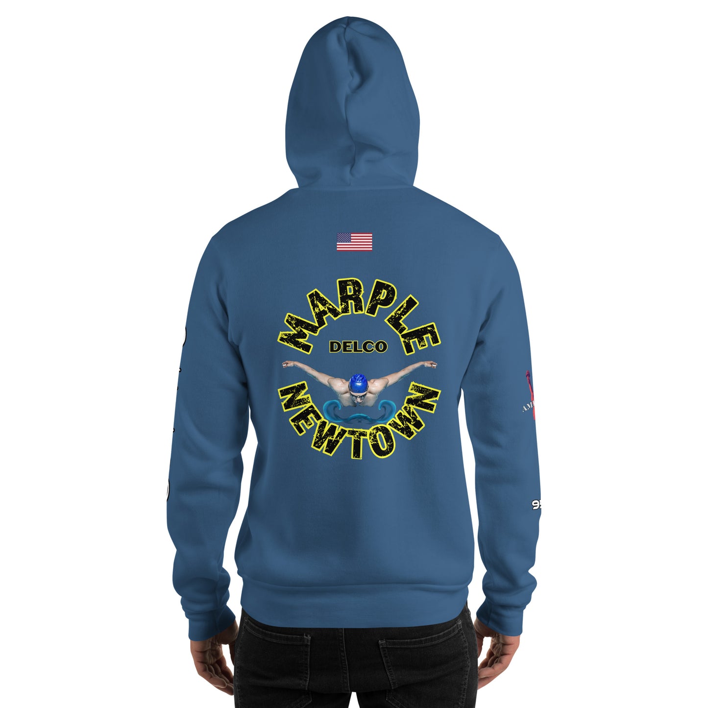 Swimmer DELCO 954 Signature Unisex Hoodie