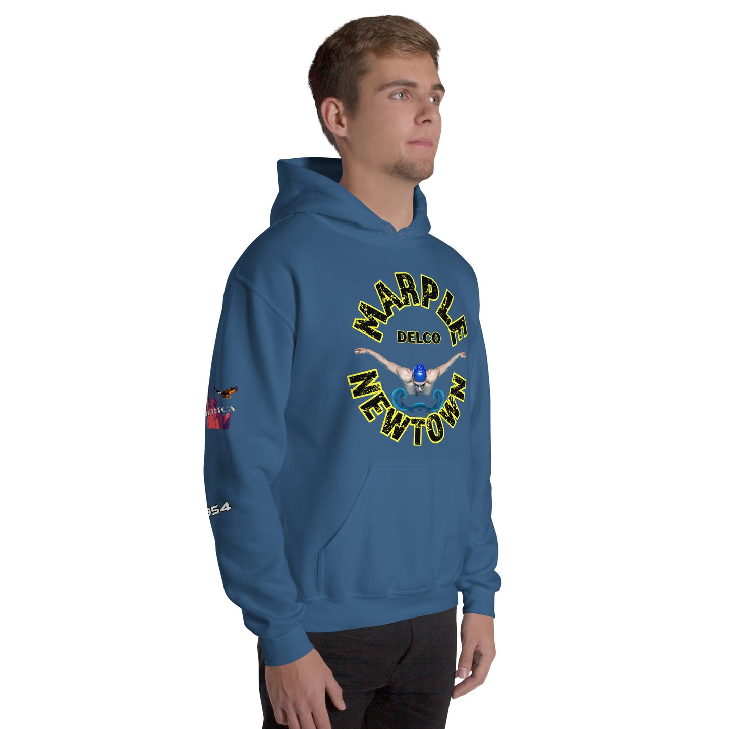 Swimmer DELCO 954 Signature Unisex Hoodie