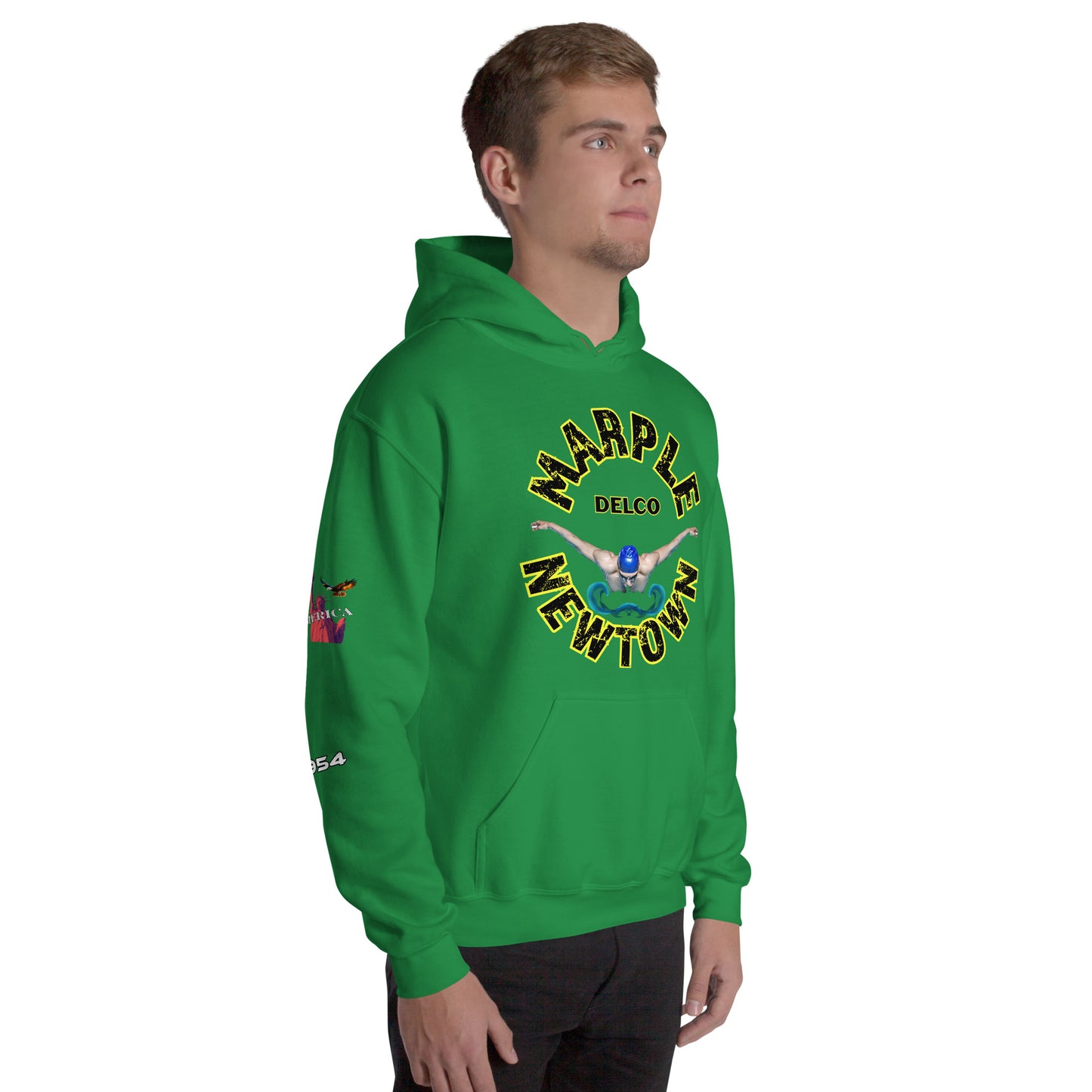 Swimmer DELCO 954 Signature Unisex Hoodie