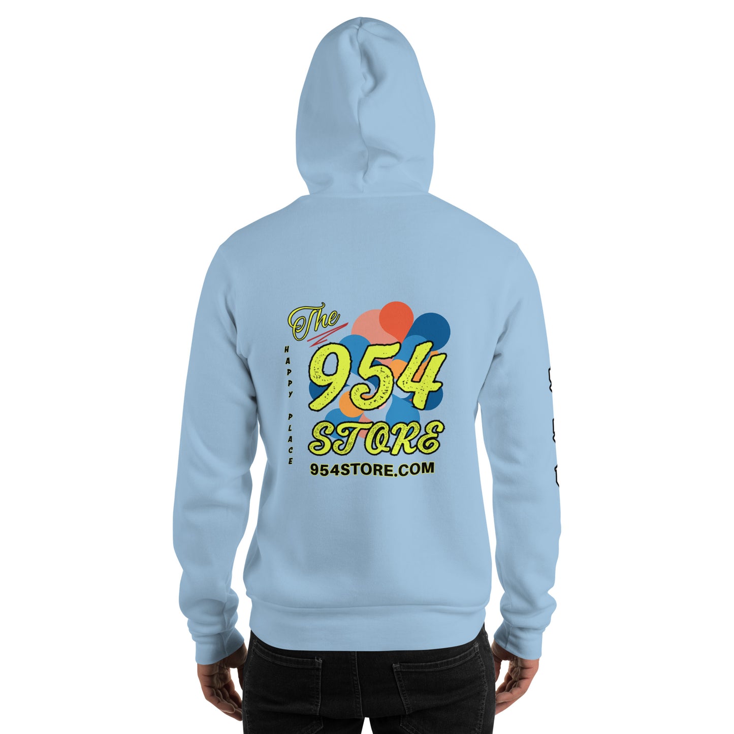 954 Happy Place Signature Unisex Hoodie