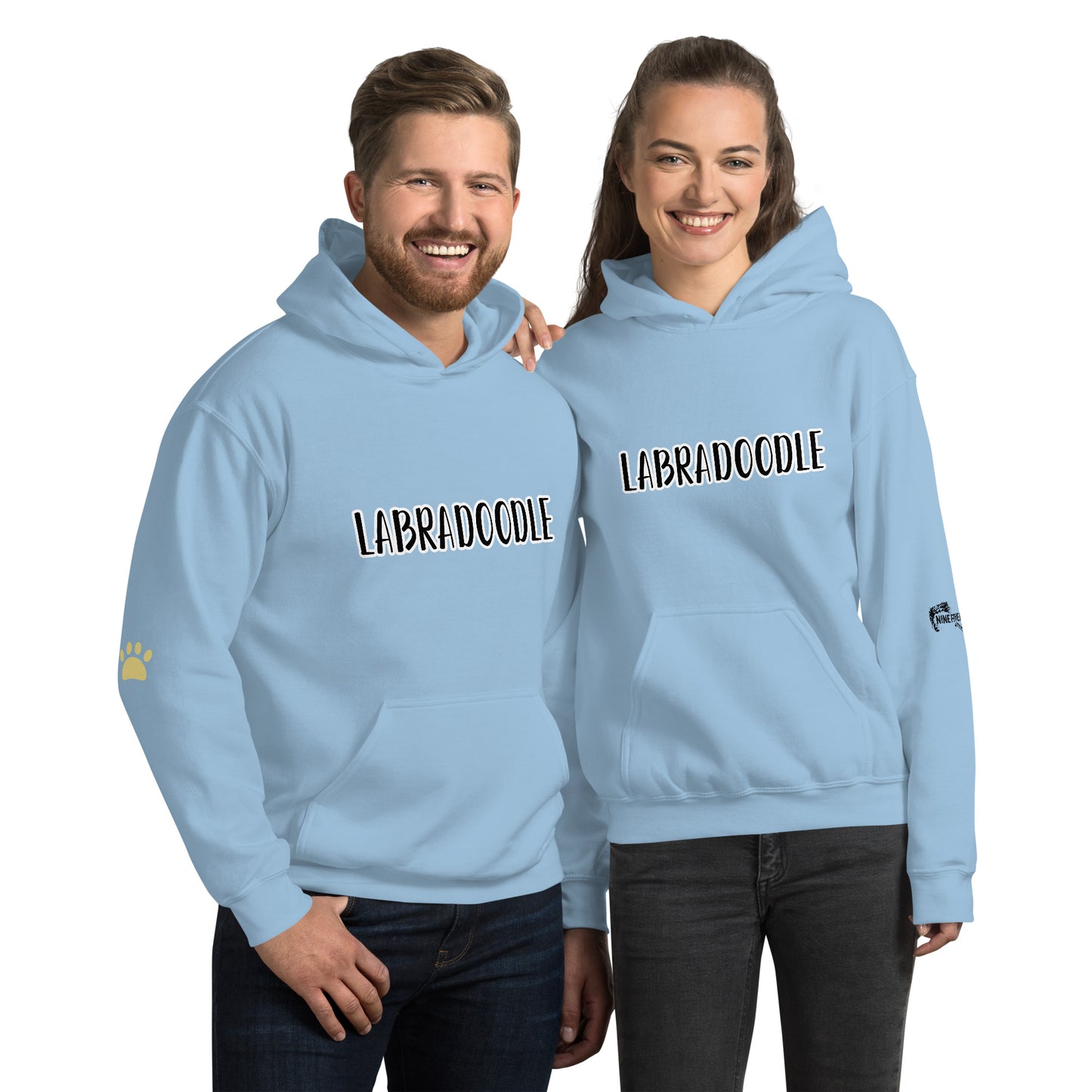 Labradoodle play 954 Signature Unisex Hoodie