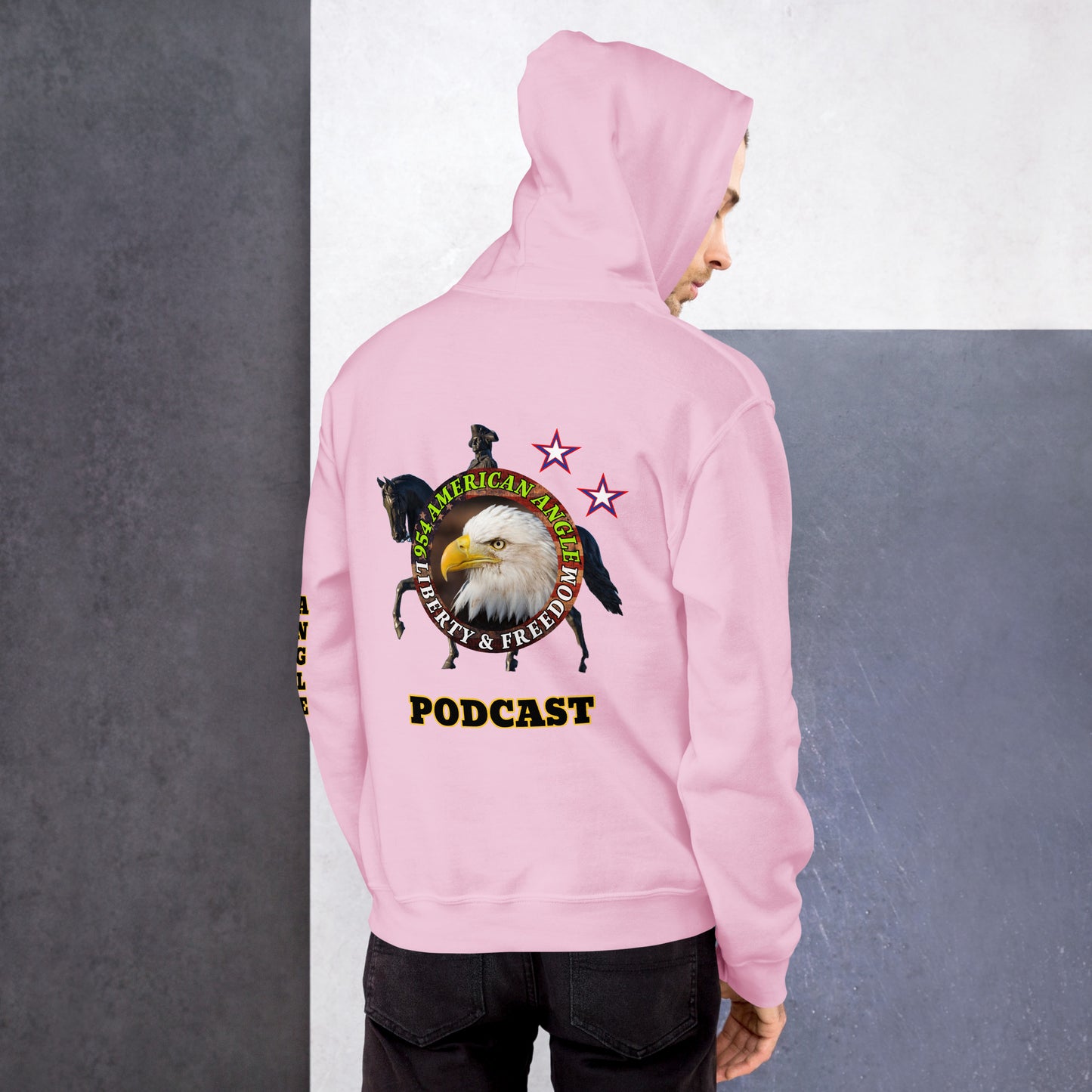 954 American Angle Unisex Hoodie