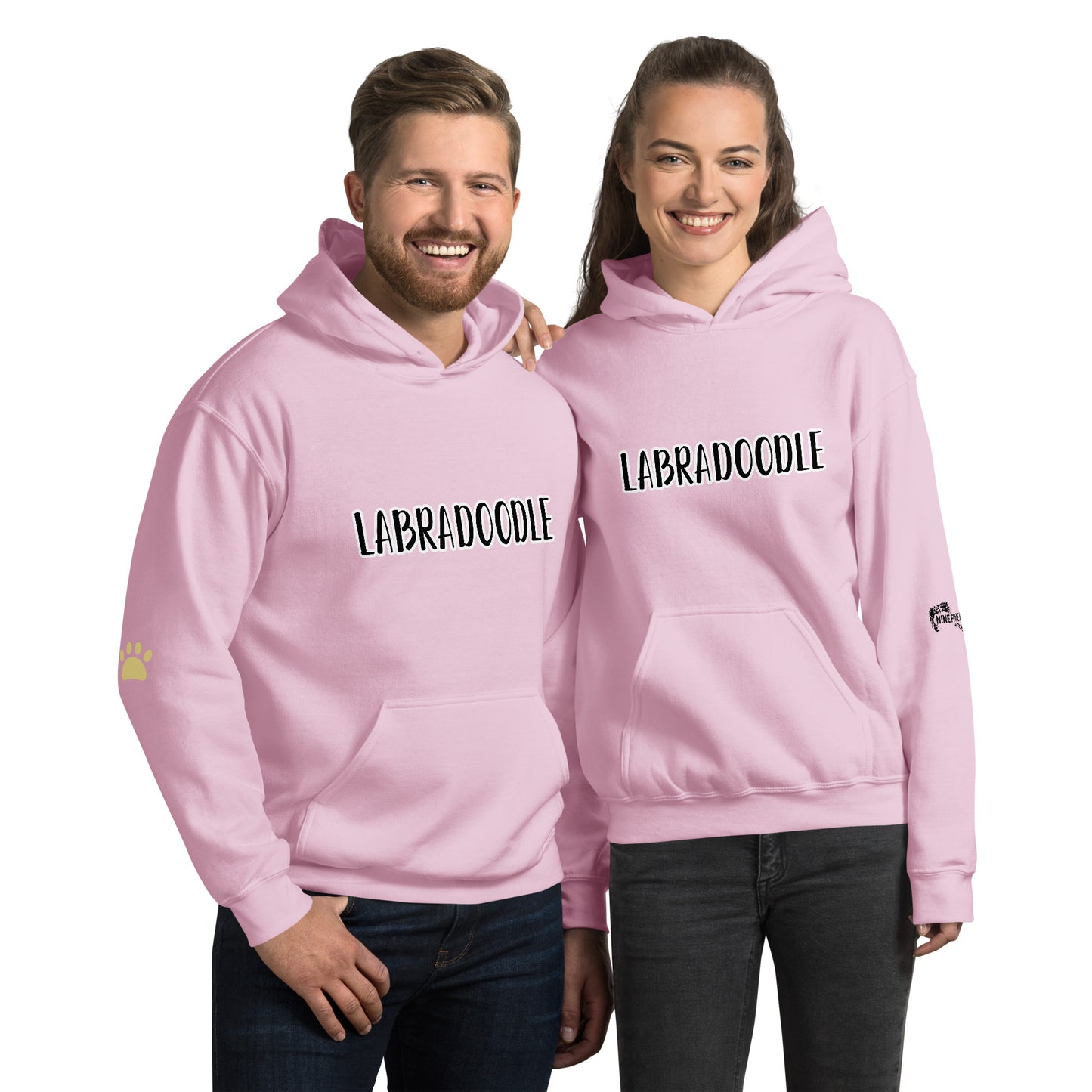 Labradoodle play 954 Signature Unisex Hoodie