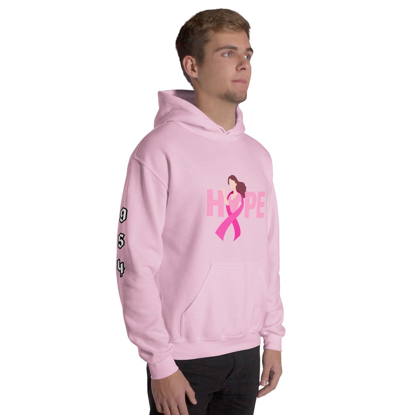 Breast Cancer Awareness 954 Signature Unisex Hoodie