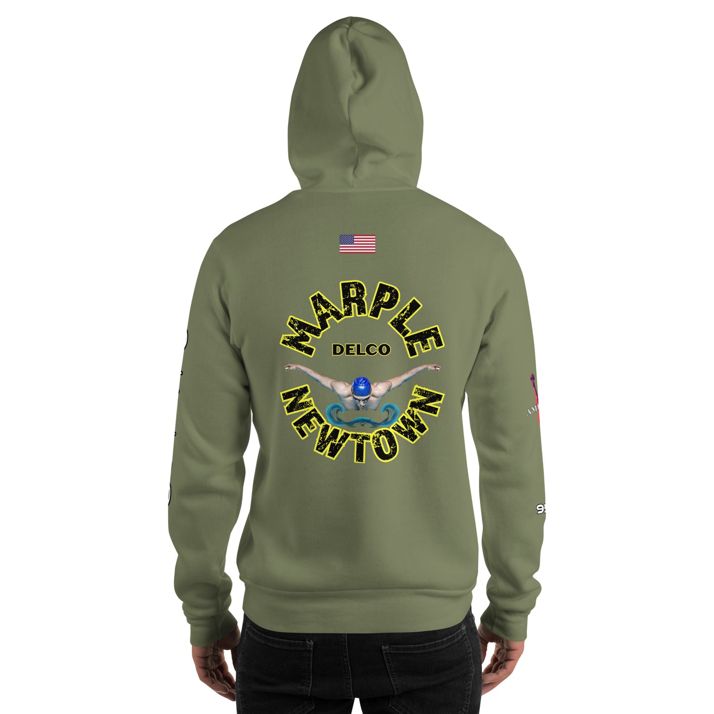 Swimmer DELCO 954 Signature Unisex Hoodie