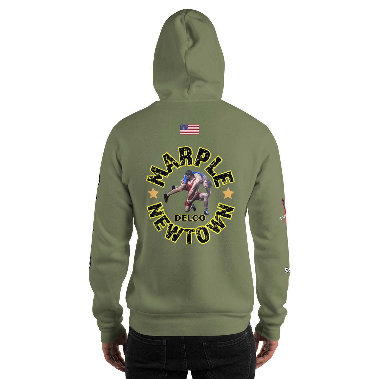 Wrestler DELCO 954 Signature Unisex Hoodie