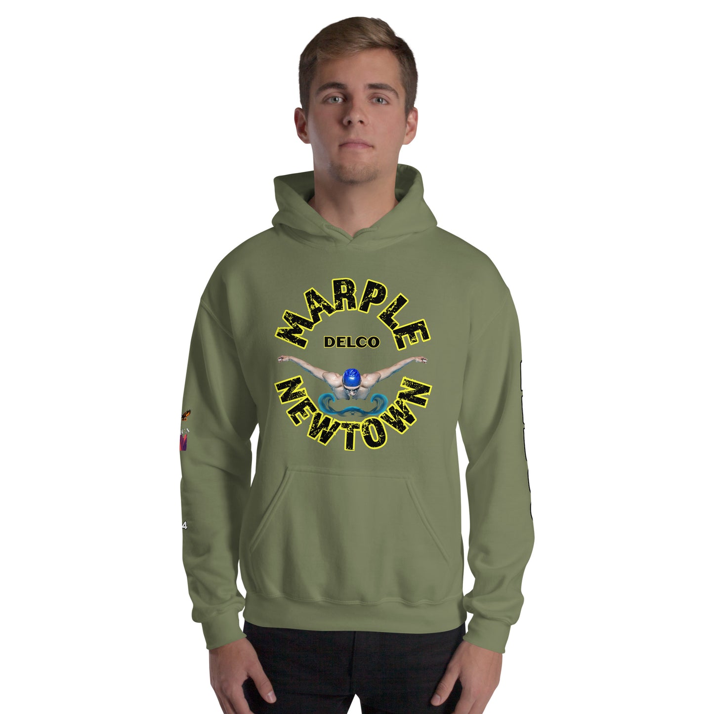 Swimmer DELCO 954 Signature Unisex Hoodie