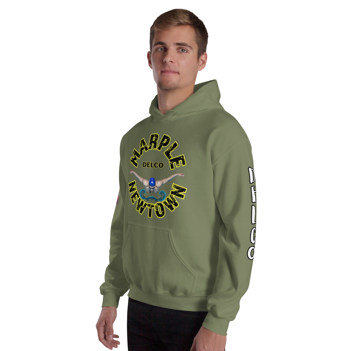 Swimmer DELCO 954 Signature Unisex Hoodie