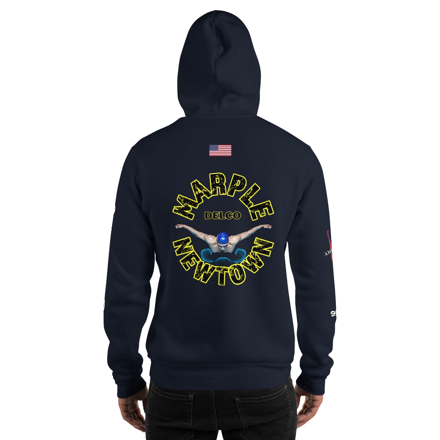 Swimmer DELCO 954 Signature Unisex Hoodie