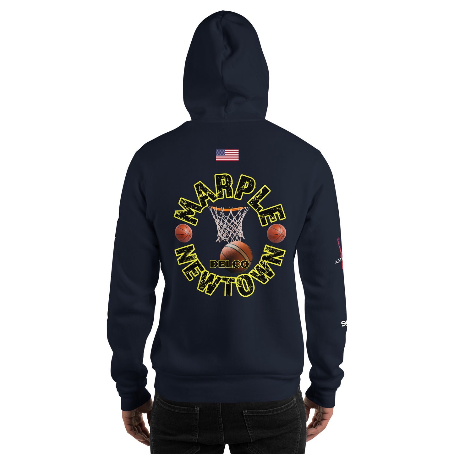 Basketball DELCO 954 Signature Unisex Hoodie