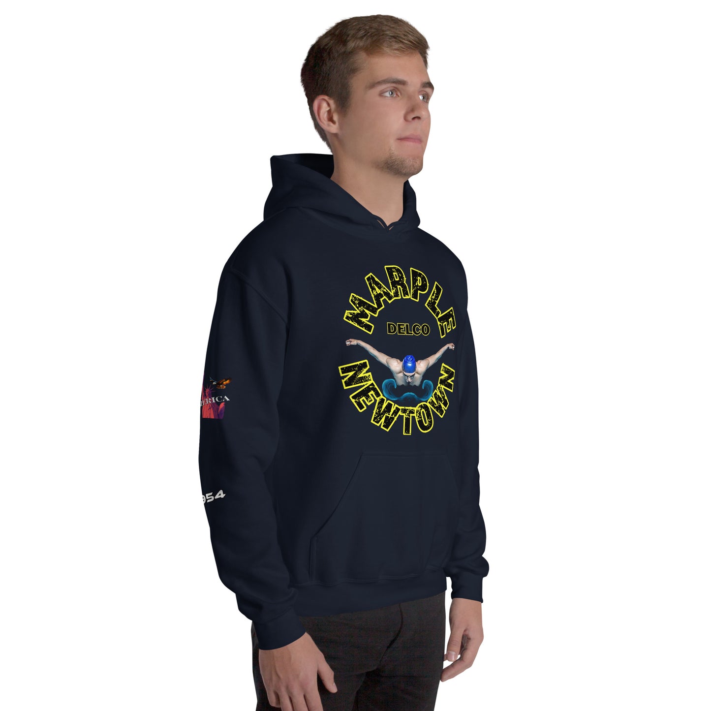 Swimmer DELCO 954 Signature Unisex Hoodie