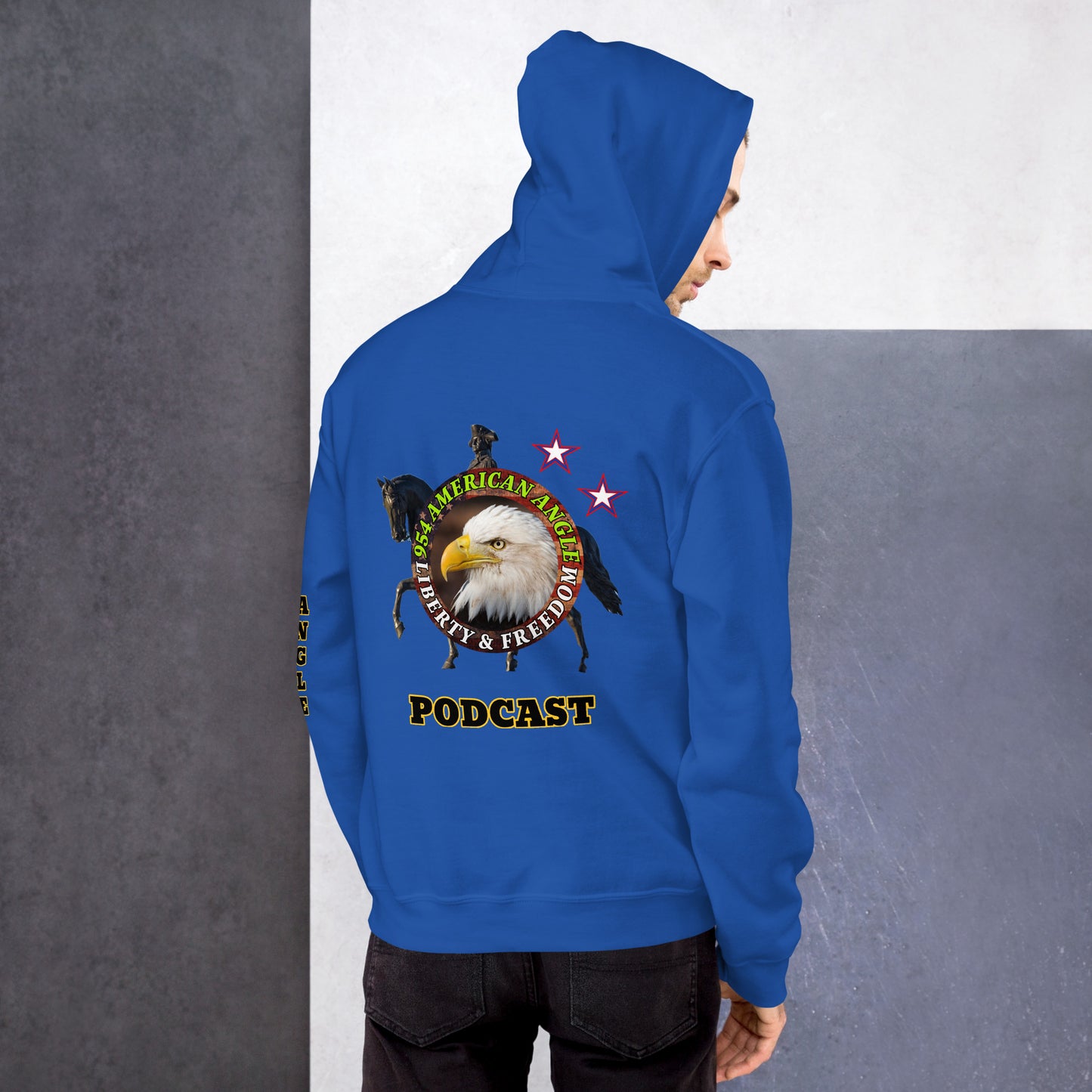 954 American Angle Unisex Hoodie