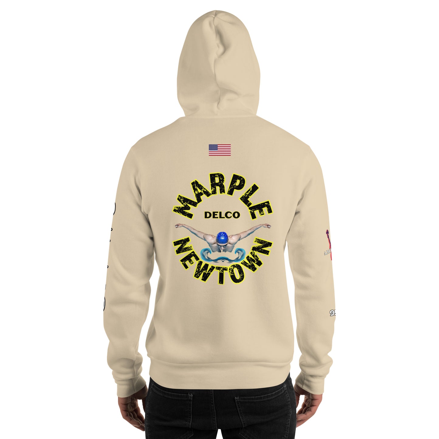 Swimmer DELCO 954 Signature Unisex Hoodie