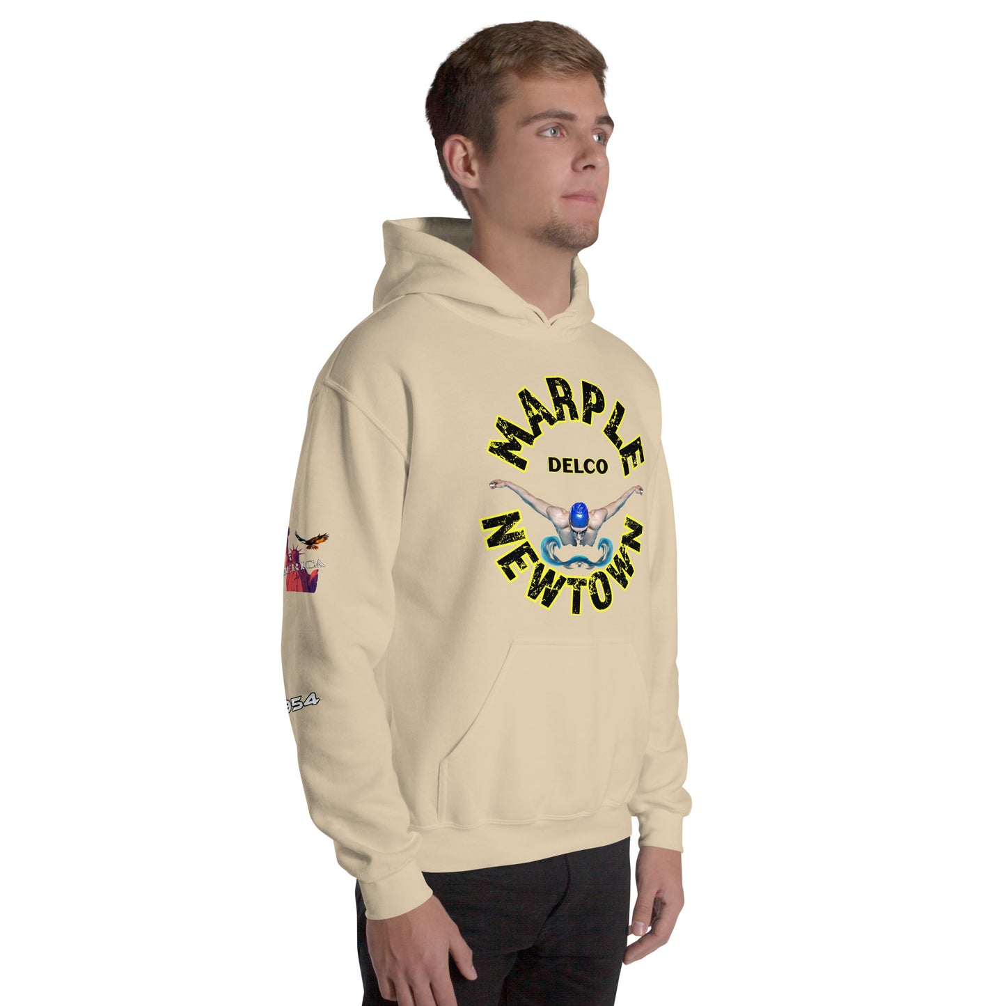 Swimmer DELCO 954 Signature Unisex Hoodie