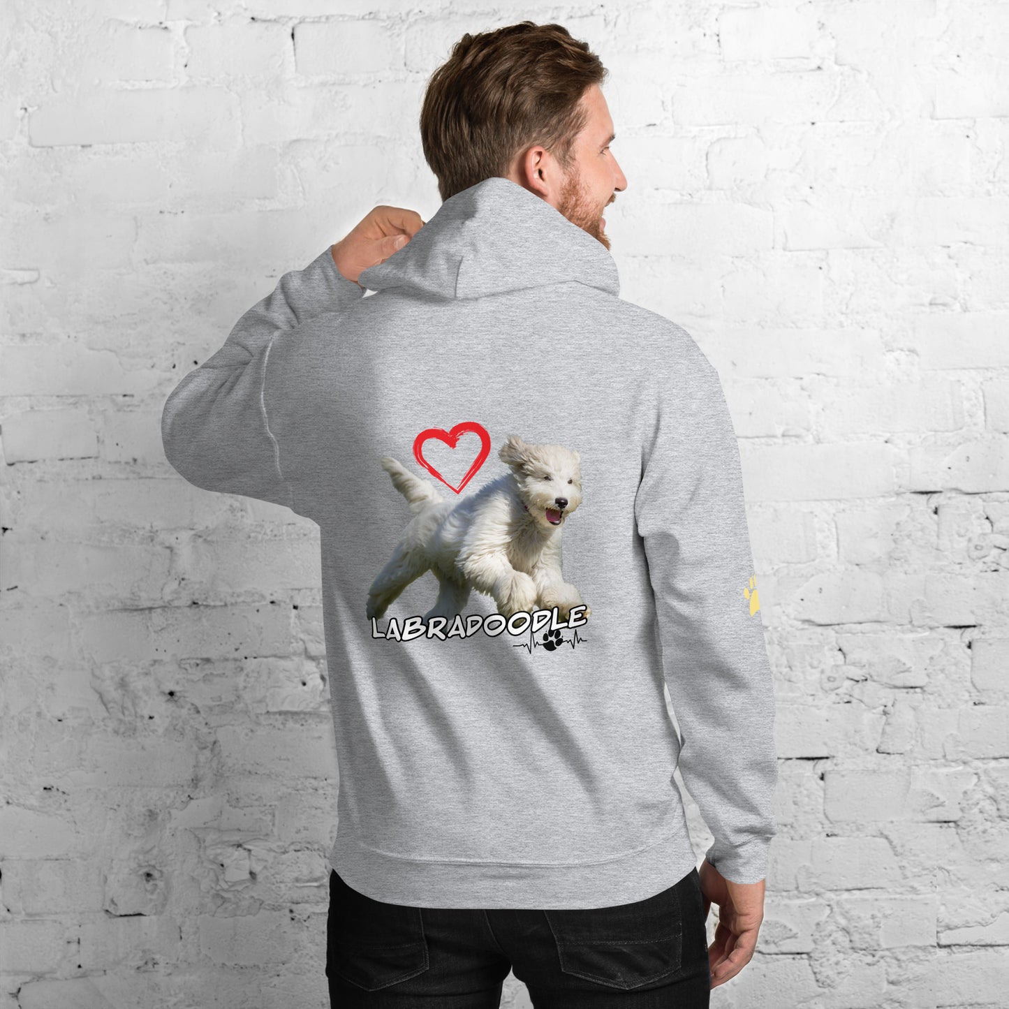 Labradoodle Run 954 Signature Unisex Hoodie