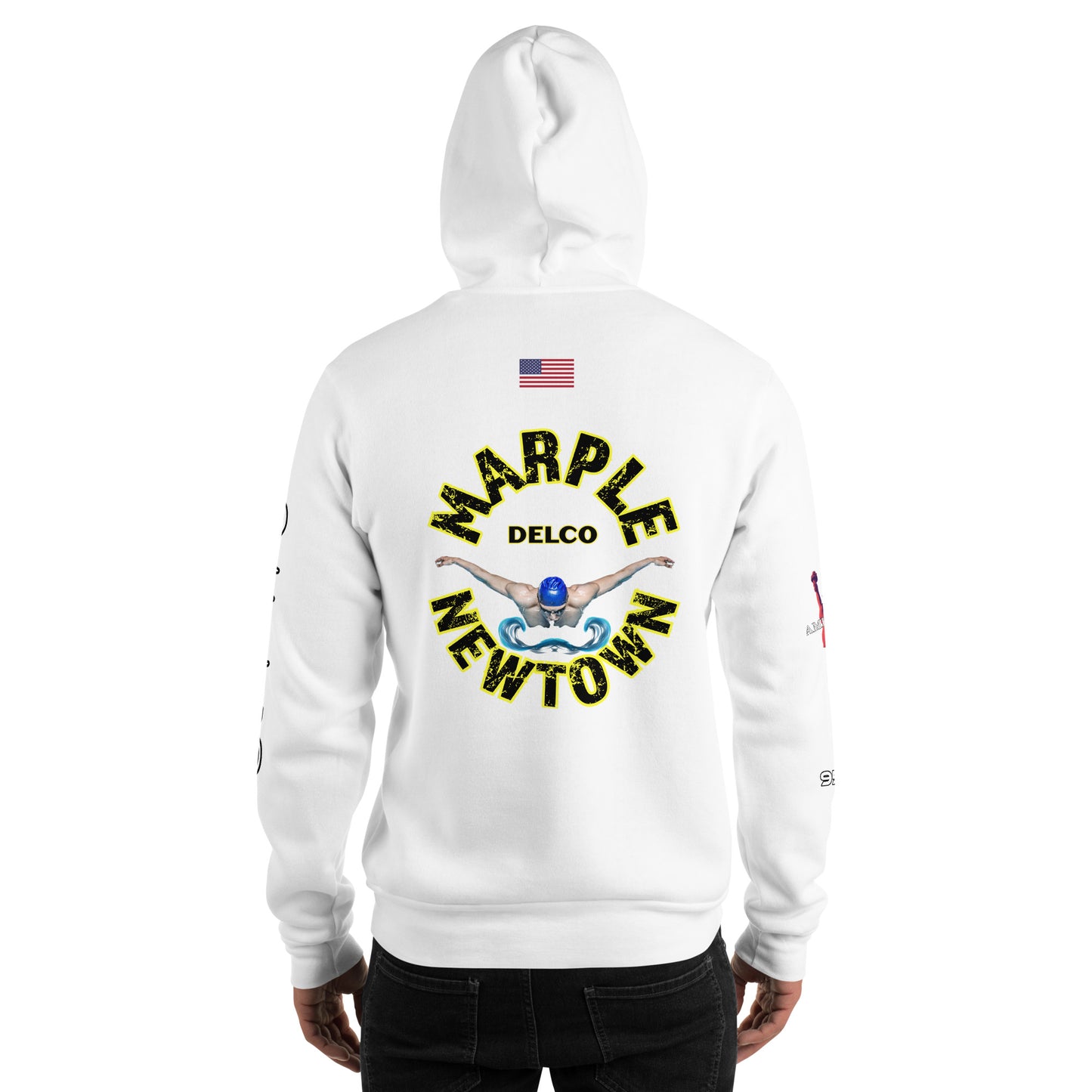 Swimmer DELCO 954 Signature Unisex Hoodie