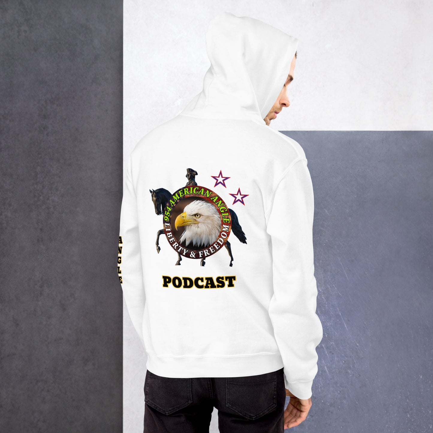 954 American Angle Unisex Hoodie