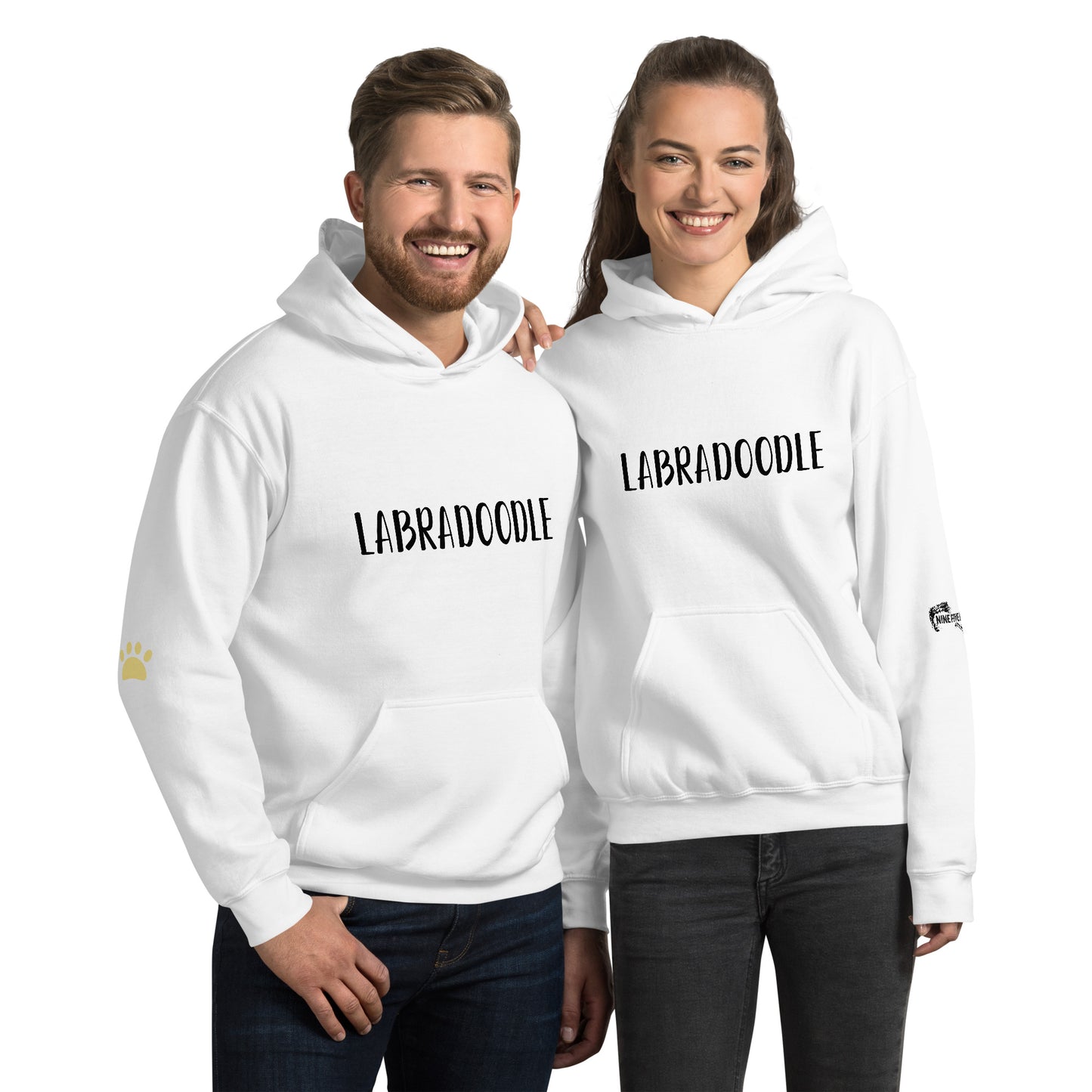 Labradoodle play 954 Signature Unisex Hoodie