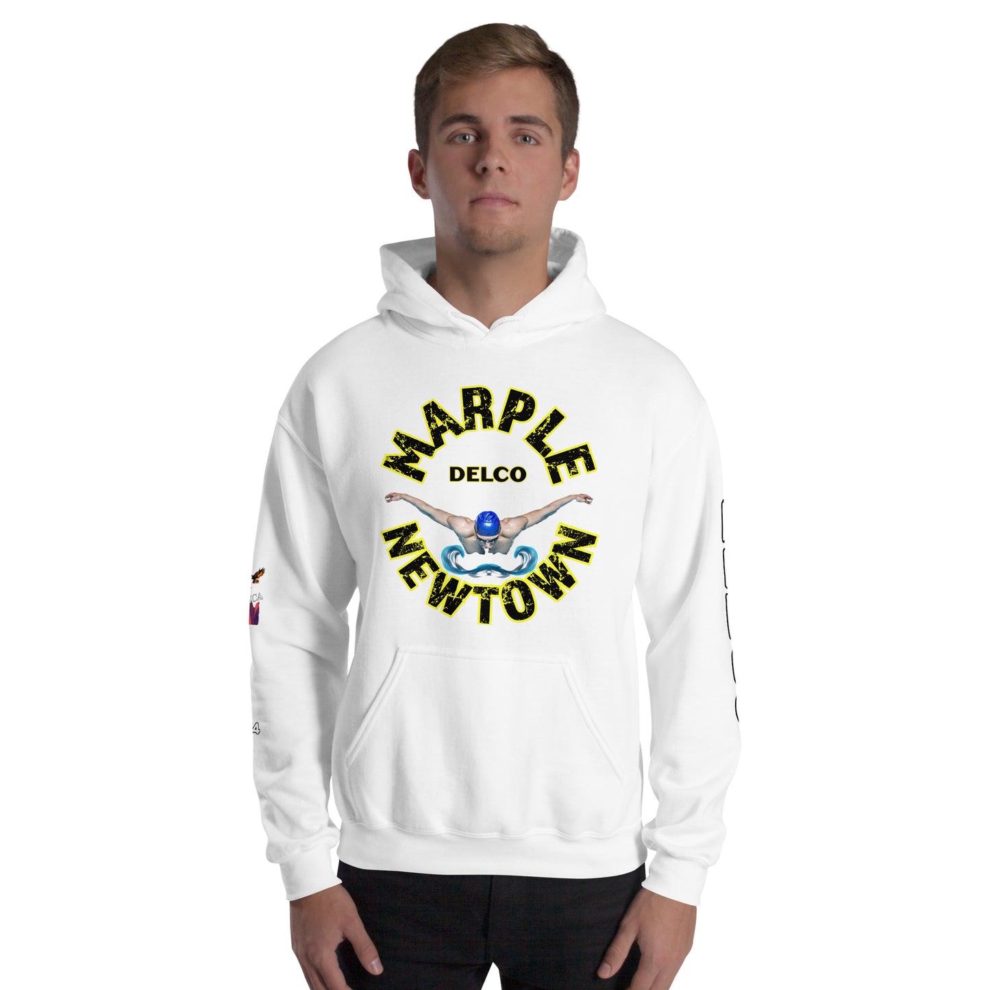 Swimmer DELCO 954 Signature Unisex Hoodie