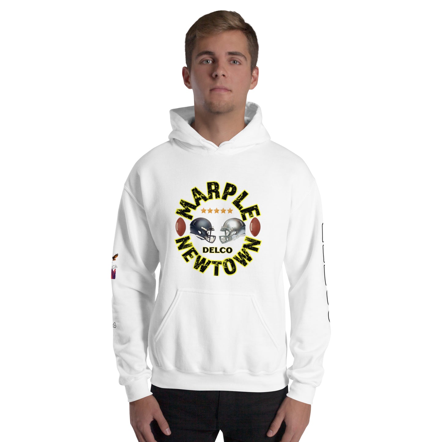 Marple DELCO Football 954 Signature Unisex Hoodie