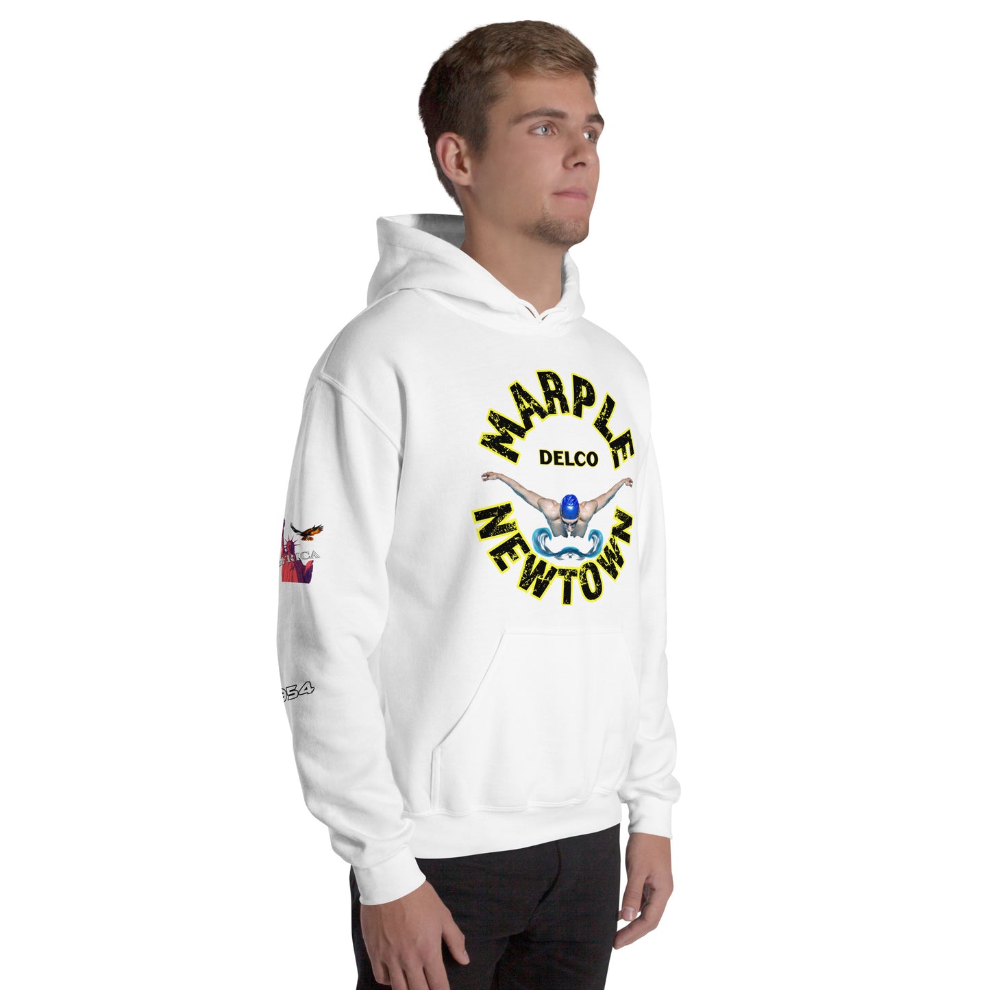 Swimmer DELCO 954 Signature Unisex Hoodie