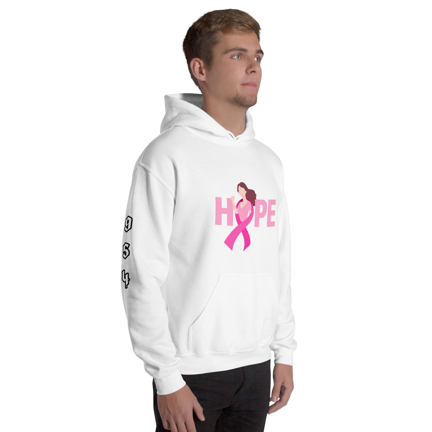 Breast Cancer Awareness 954 Signature Unisex Hoodie