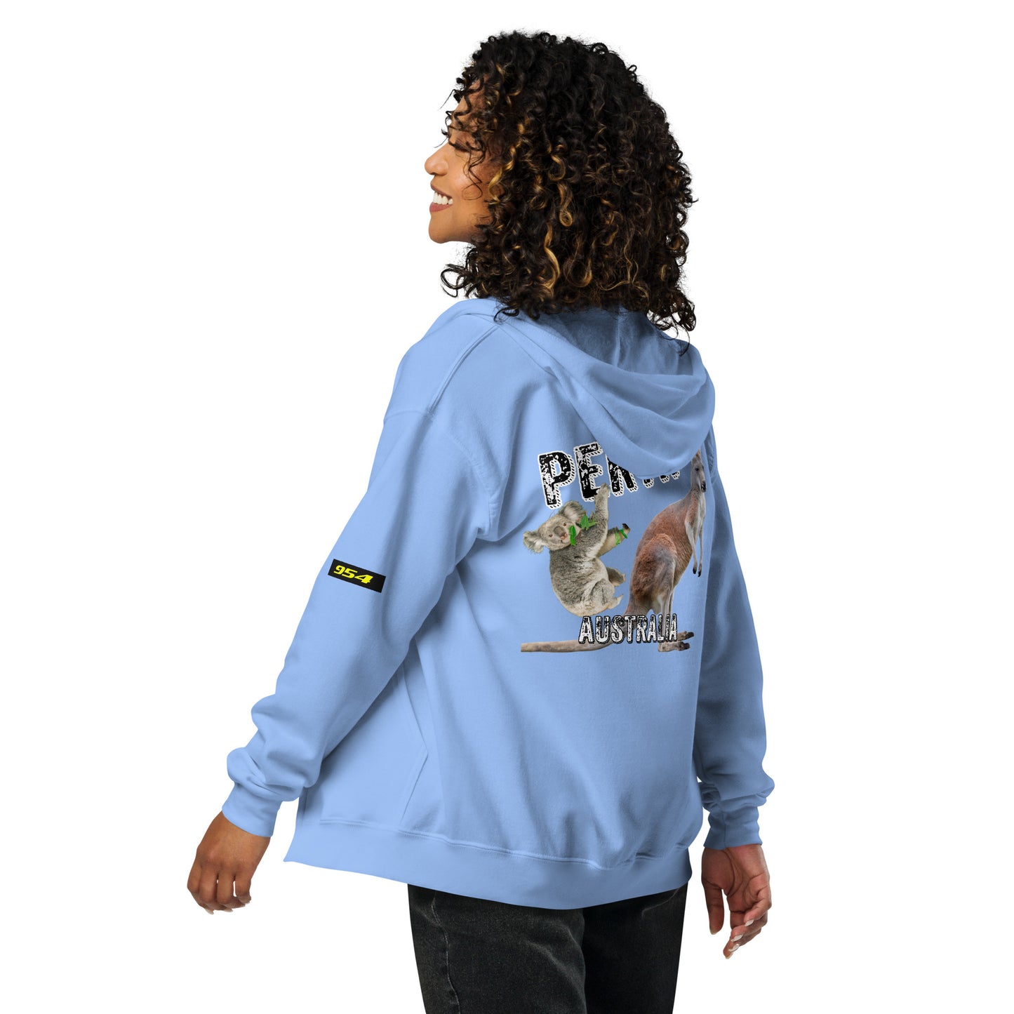 Perth 954 Signature Unisex heavy blend zip hoodie