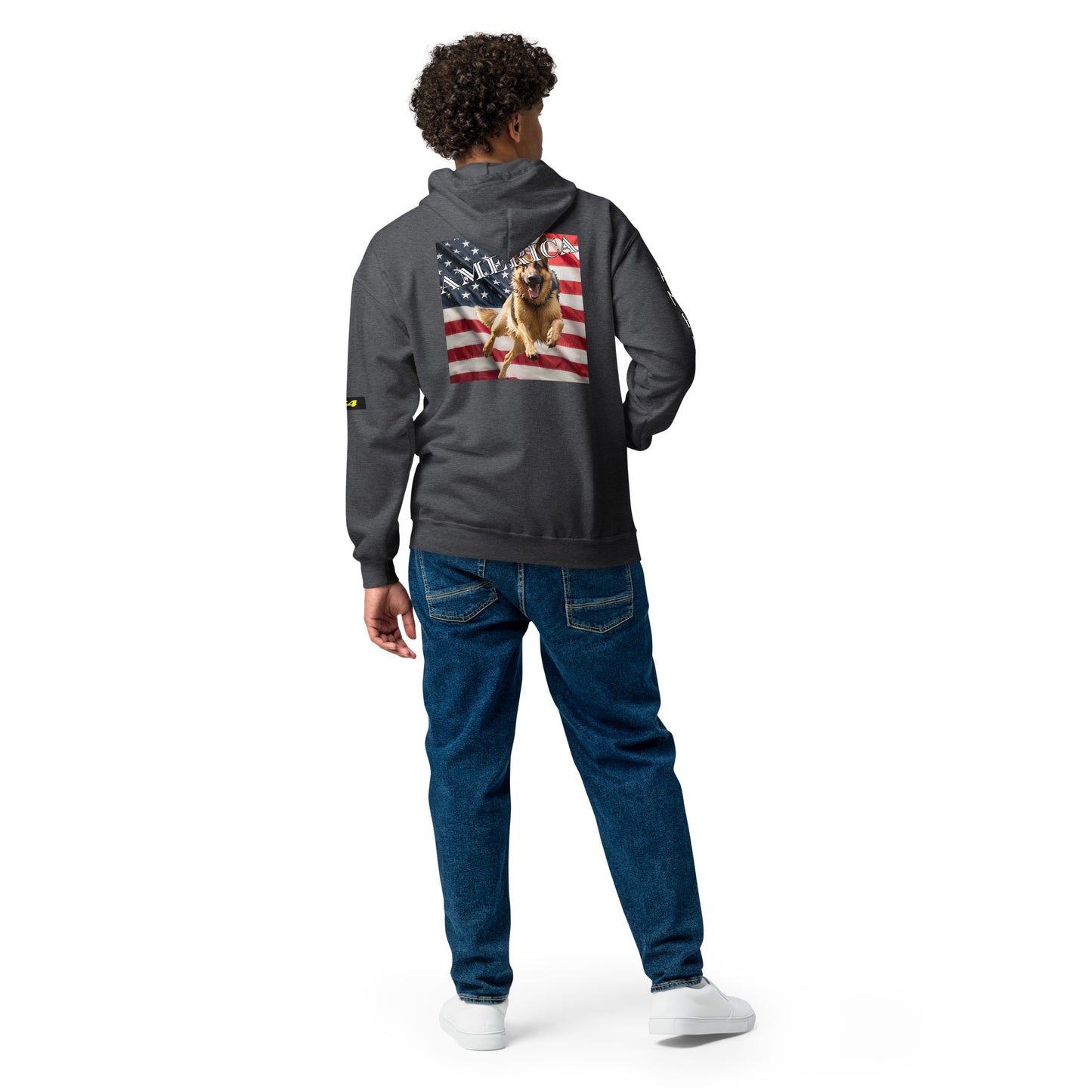 America Shepherd 954 Signature Unisex heavy blend zip hoodie