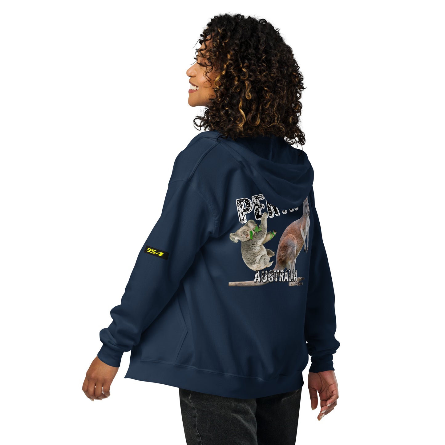 Perth 954 Signature Unisex heavy blend zip hoodie