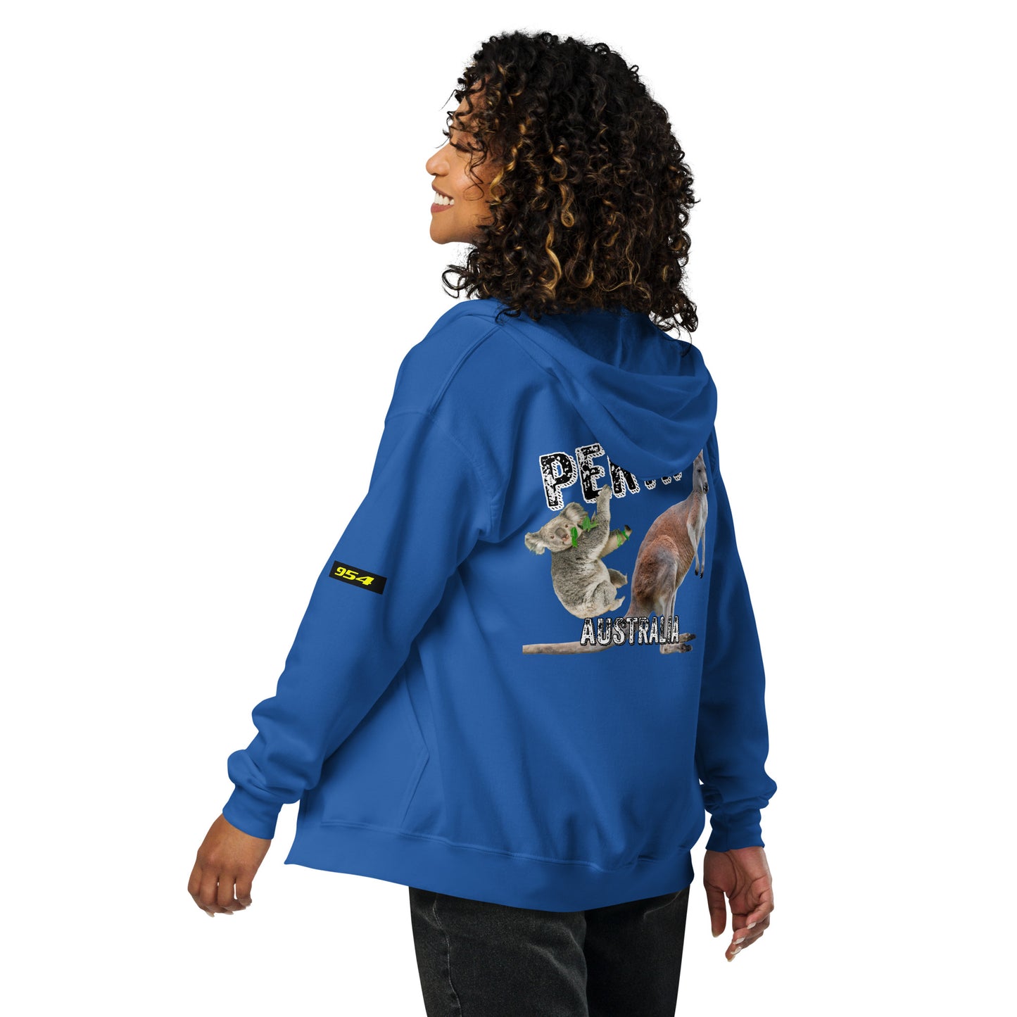 Perth 954 Signature Unisex heavy blend zip hoodie