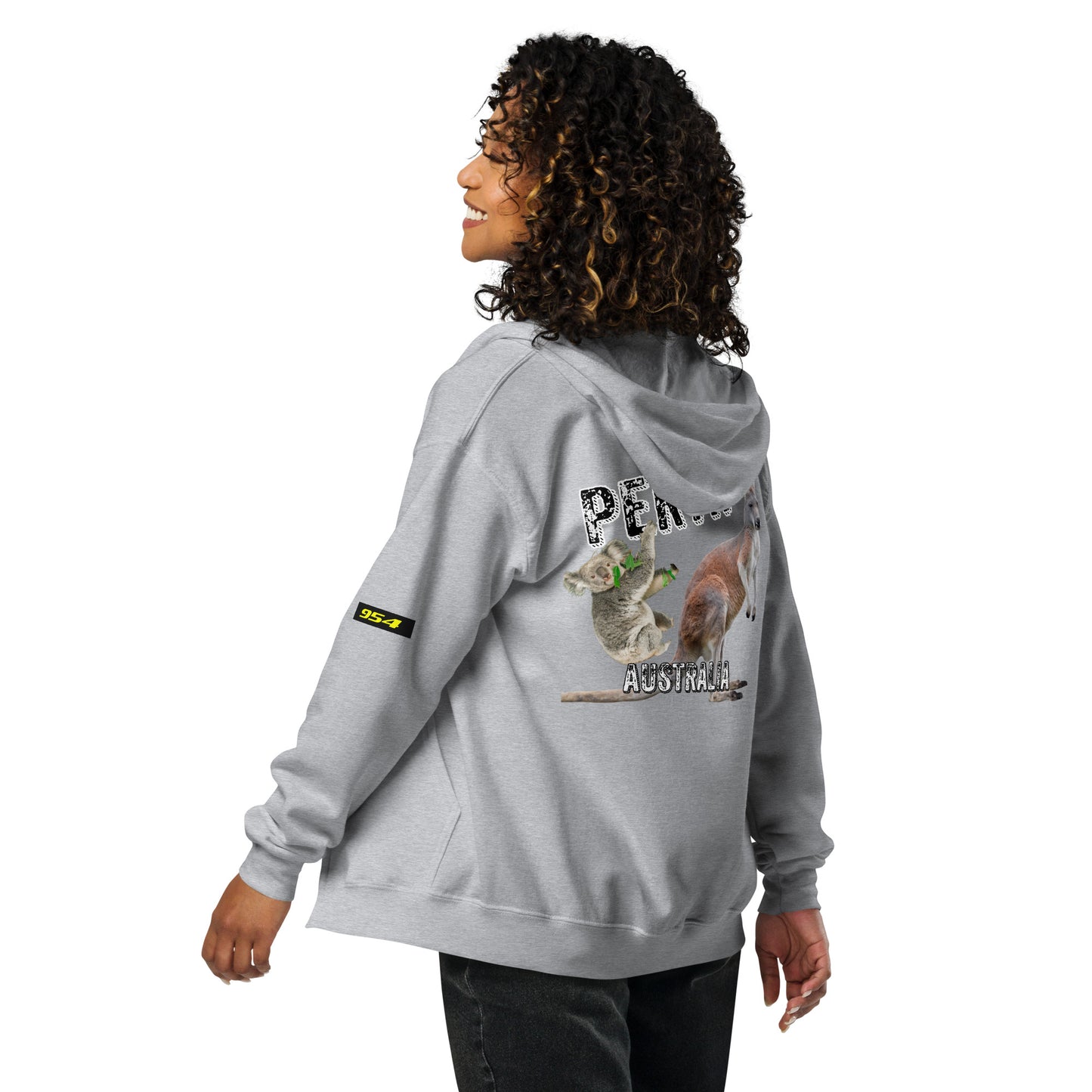 Perth 954 Signature Unisex heavy blend zip hoodie