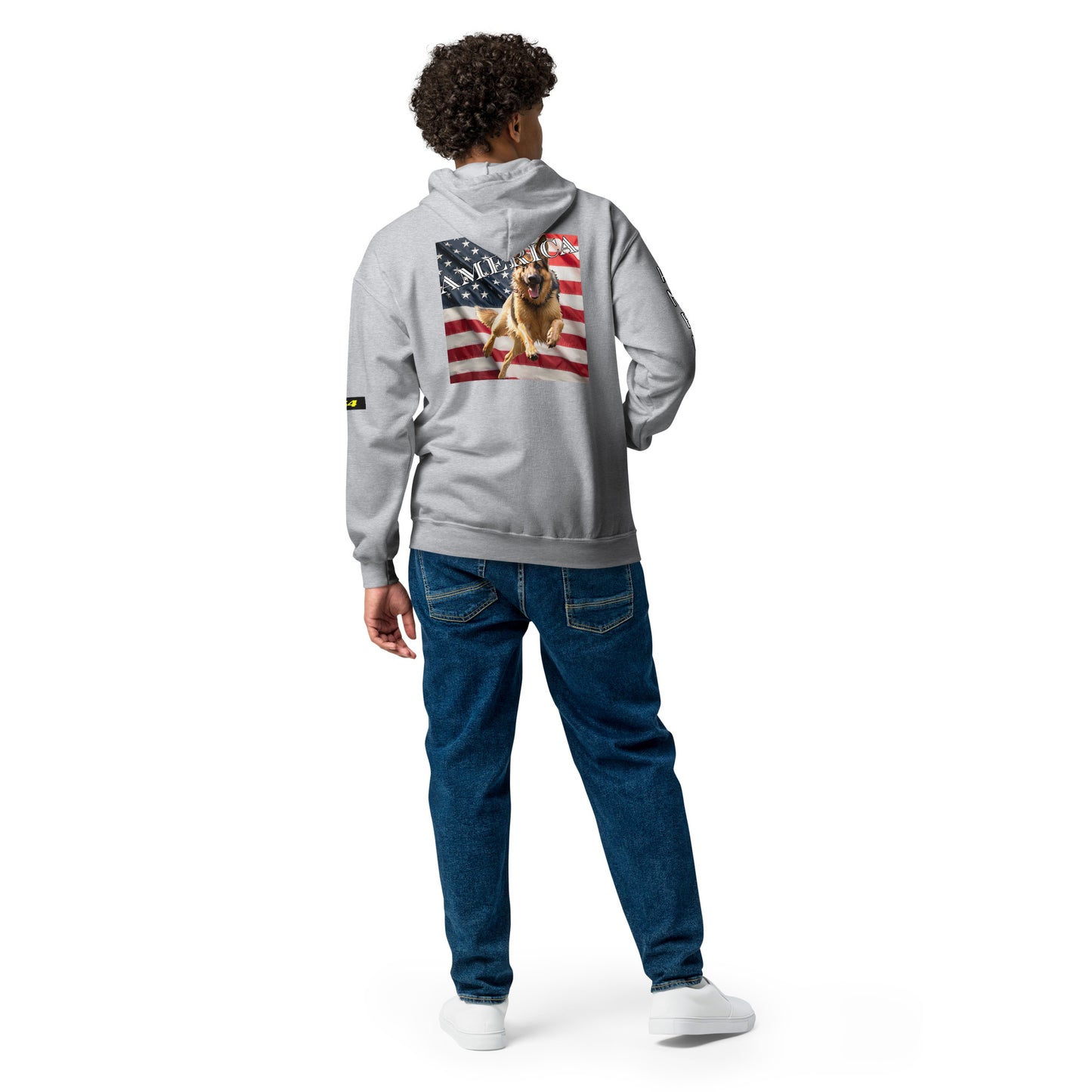 America Shepherd 954 Signature Unisex heavy blend zip hoodie