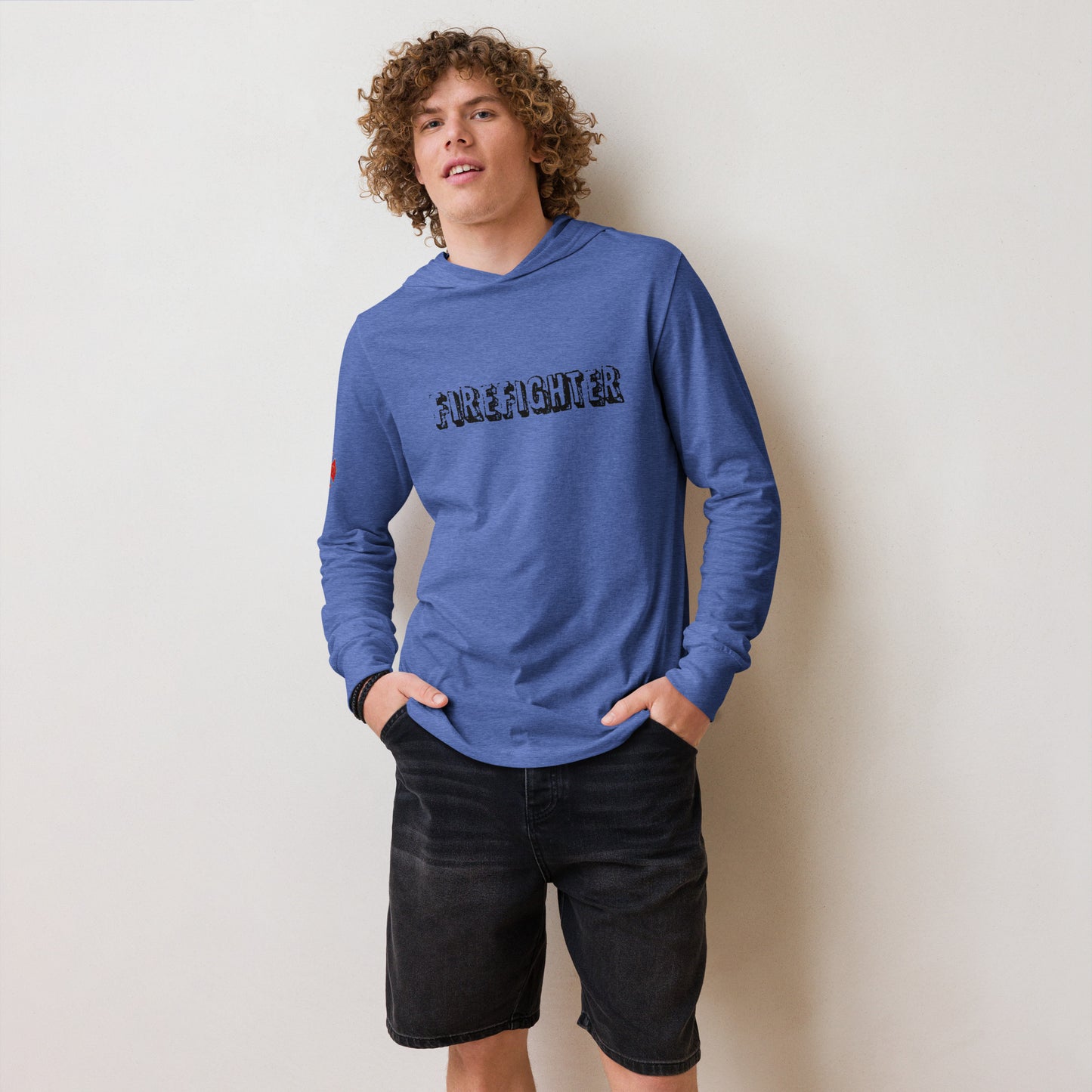 Firefighter 954 Hooded long-sleeve tee