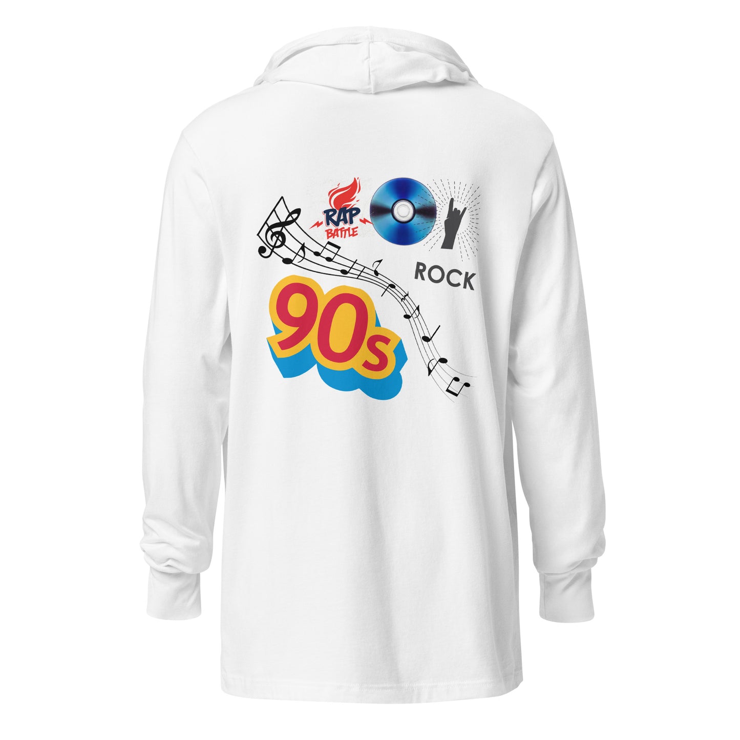 90's 954 Hooded long-sleeve tee