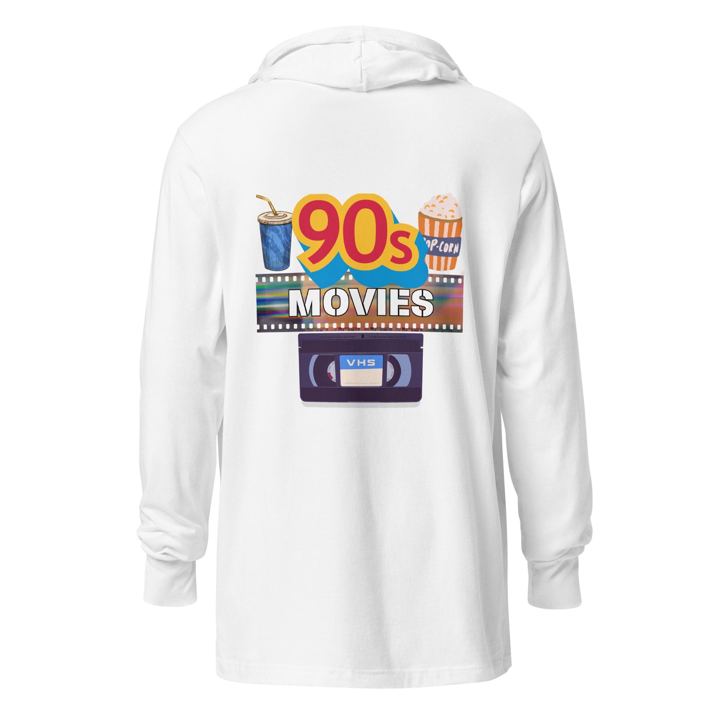 90's Movies 954 Hooded long-sleeve tee