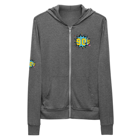 90's RETRO 954 Unisex zip hoodie