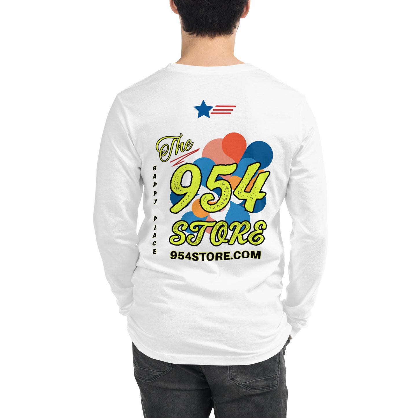 Happy Place 954 Signature Unisex Long Sleeve Tee