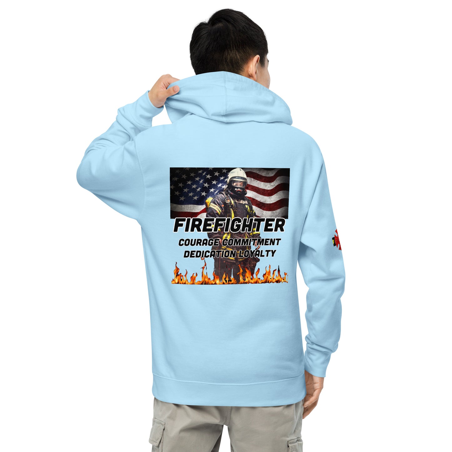 Firefighter VII 954 Unisex midweight hoodie