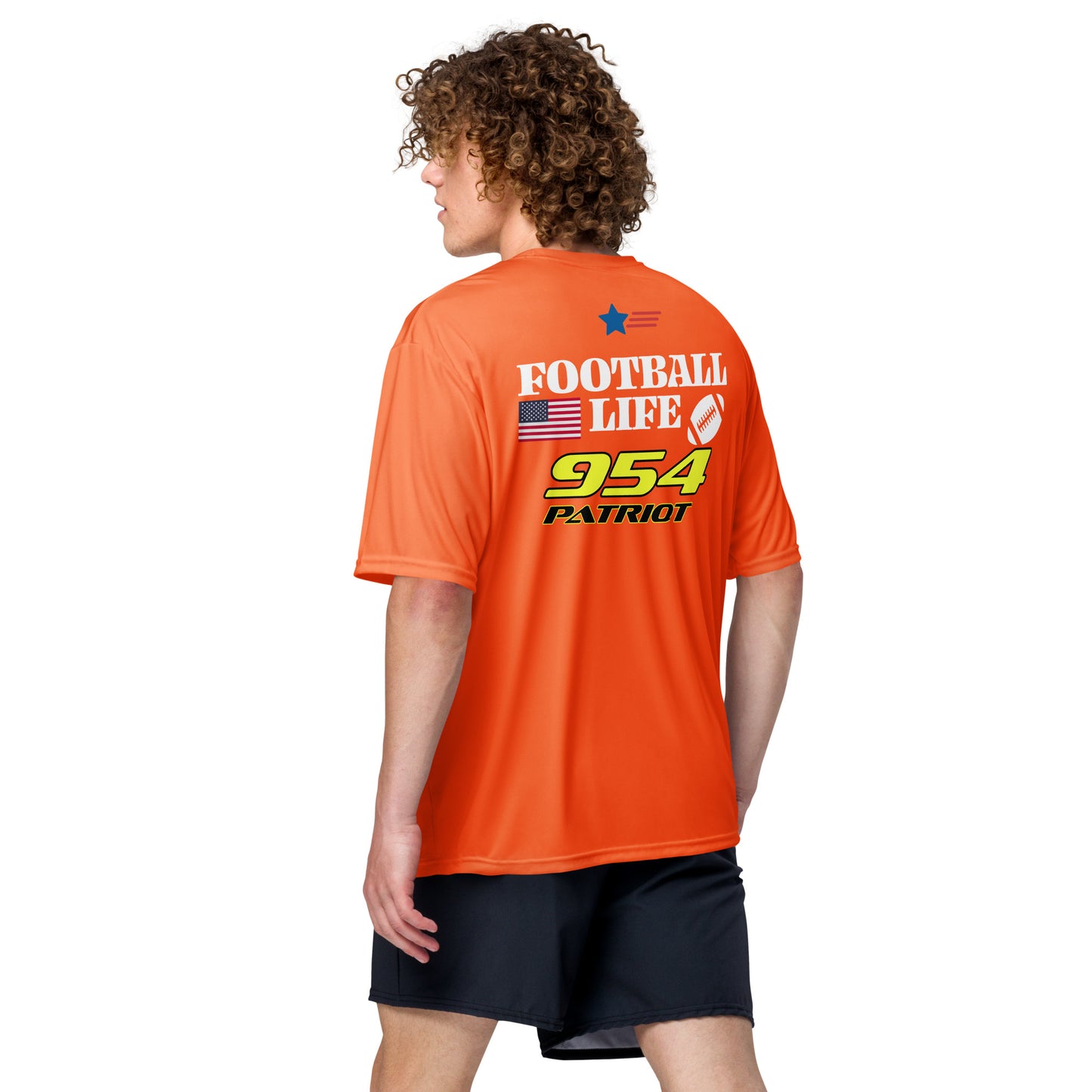 Football Life 954 Signature Unisex performance crew neck t-shirt